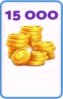 Bingo Bash: 15 000 монет