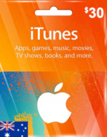 Подарочная карта iTunes 30 австралийских долларов (Австралия)