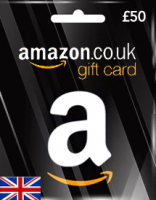 Подарочная карта Amazon 50 фунтов (UK)