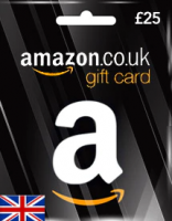 Подарочная карта Amazon 25 фунтов (UK)