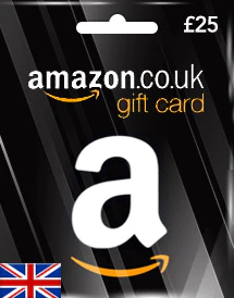 Подарочная карта Amazon 25 фунтов (UK)