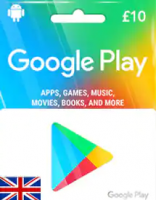 Подарочная карта Google Play 10 фунтов [UK]