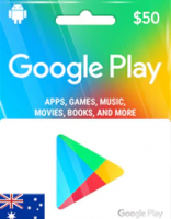 Подарочная карта Google Play 50 австралийских долларов (Австралия)