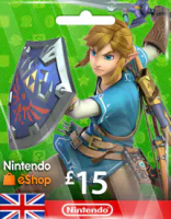 Подарочная карта Nintendo eShop 15 фунтов (UK)