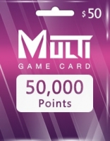 Multi Game Card 50000 очков (Global)