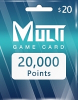 Multi Game Card 20000 очков (Global)