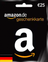 Подарочная карта Amazon 25 евро (Германия)