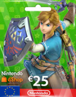 Подарочная карта Nintendo eShop 25 евро (Европейский союз)