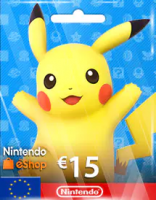 Подарочная карта Nintendo eShop 15 евро (Европейский союз)