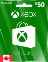 Подарочная карта Xbox Live 50 канадских долларов (Канада)