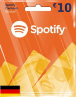 Подарочная карта Spotify 10 евро (Германия)