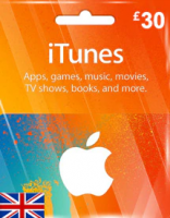 Подарочная карта iTunes 30 фунтов [UK] 