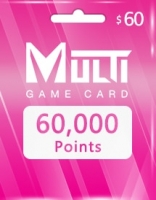 Multi Game Card 60000 очков (Global)