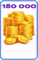 Bingo Bash: 180 000 монет