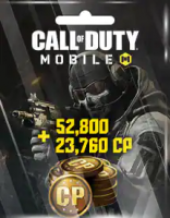 Call of Duty: Mobile CP 52800 + 23760 CP Бонус