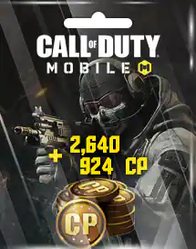 Call of Duty: Mobile (Garena): CP 2640 + 924 CP Бонус