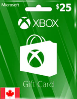 Подарочная карта Xbox Live 25 канадских долларов (Канада)