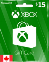 Подарочная карта Xbox Live 15 канадских долларов (Канада)