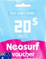Ваучер Neosurf на 20 австралийских долларов (Австралия)