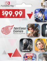 Игровой код NetEase Pudding Pay долларов 99.99 США (Global)