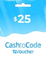 CashtoCode Voucher / CashtoCode Prepaid Card - 25 USD