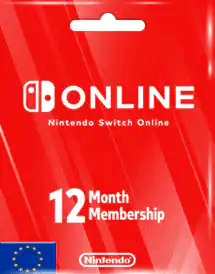Nintendo Switch Online 12 месяцев (Европейский союз)