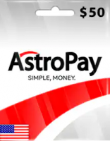 Карта AstroPay 50 долларов [US]