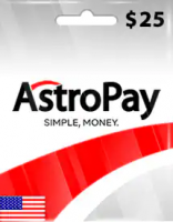 Карта AstroPay 25 долларов [US]