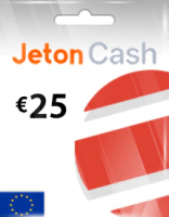 Ваучер JetonCash на 25 евро (Европейский союз)