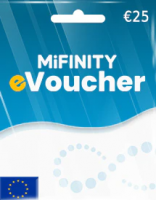 Электронный ваучер MiFinity на 25 евро (Европейский союз)