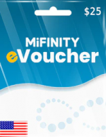 Электронный ваучер MiFinity на 25 долларов США [US]