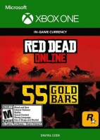 Red Dead Redemption 2 Online 55 золотых слитков (Xbox One) Xbox Live (для всех регионов и стран)