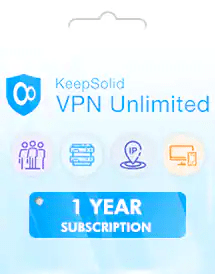 Подписка VPN Unlimited на 1 год (для всех регионов и стран)