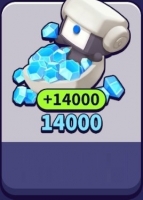 Random Dice: Wars : 14000 diamonds