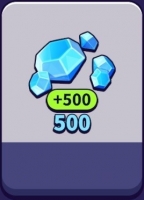 Random Dice: Wars : 500 diamonds