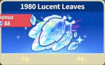 Dawnlands :  1980 lucent leaves + 88 бонус lucent leaves