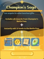 Dawnlands : Battle Pass : Champion's Saga