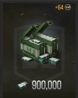 Tank Warfare: Боевая PvP-игра : 900 000 наличных денег+64 VIP