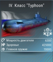 World of Submarines : IV. Класс "Typhoon"