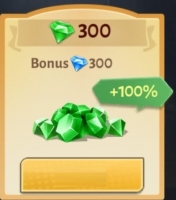 Dungeon Hunter 6 : 300 зеленых бриллиантов + 300 бриллиантов