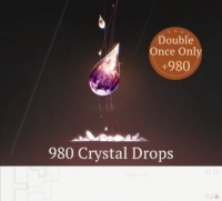 Reverse: 1999  : 980 Crystal Drops