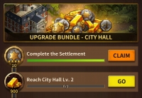 The Walking Dead Match 3 Tales  :  Upgrade Bundle-City Hall
