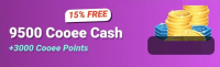 Club Cooee - 3D Avatar Chat  :  9500 Cooee Cash + 3000 Cooee points