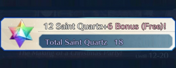 Fate/Grand Order  :  18 Saint Quartz