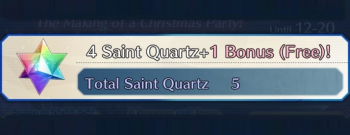 Fate/Grand Order  :  5 Saint Quartz