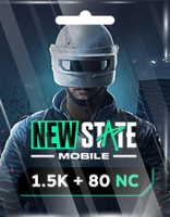 New State Mobile: 1500 + 80 Бонус NC