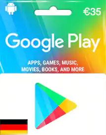 Подарочная карта Google Play  35 евро (Германия)