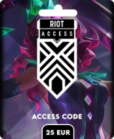 Код доступа Riot 25 евро (MENA)