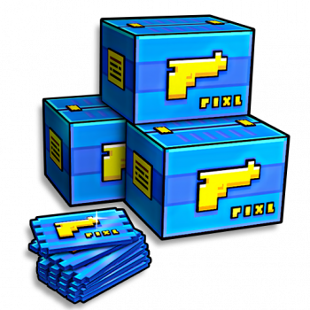 Pixel Gun 3D : 10000 Pass Билетов