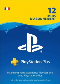 Подарочная карта PlayStation Plus 365 дней (Франция)
